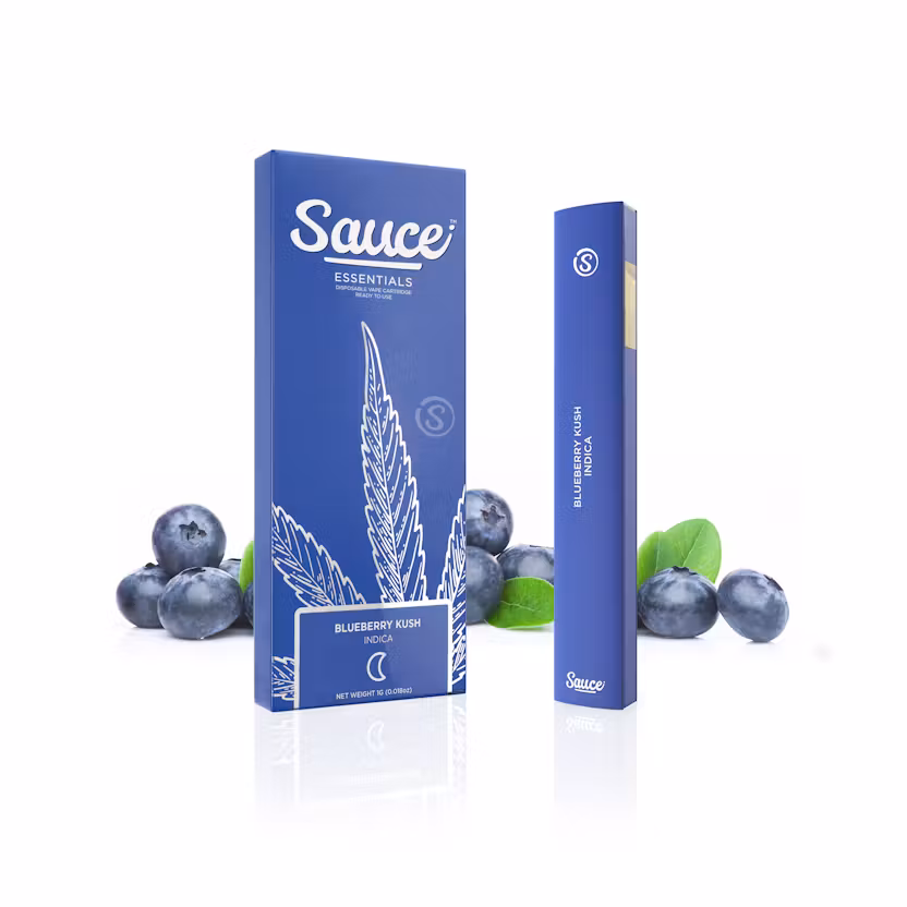 BLUEBERRY KUSH-LIVE RESIN VAPE PEN-Sauce 1.0g