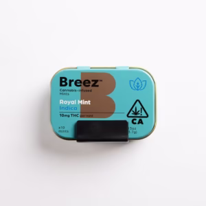 ROYAL MINT-CANNABIS INFUSED MINTS-100mg-Breez-Indica/Sativa/Hybrid